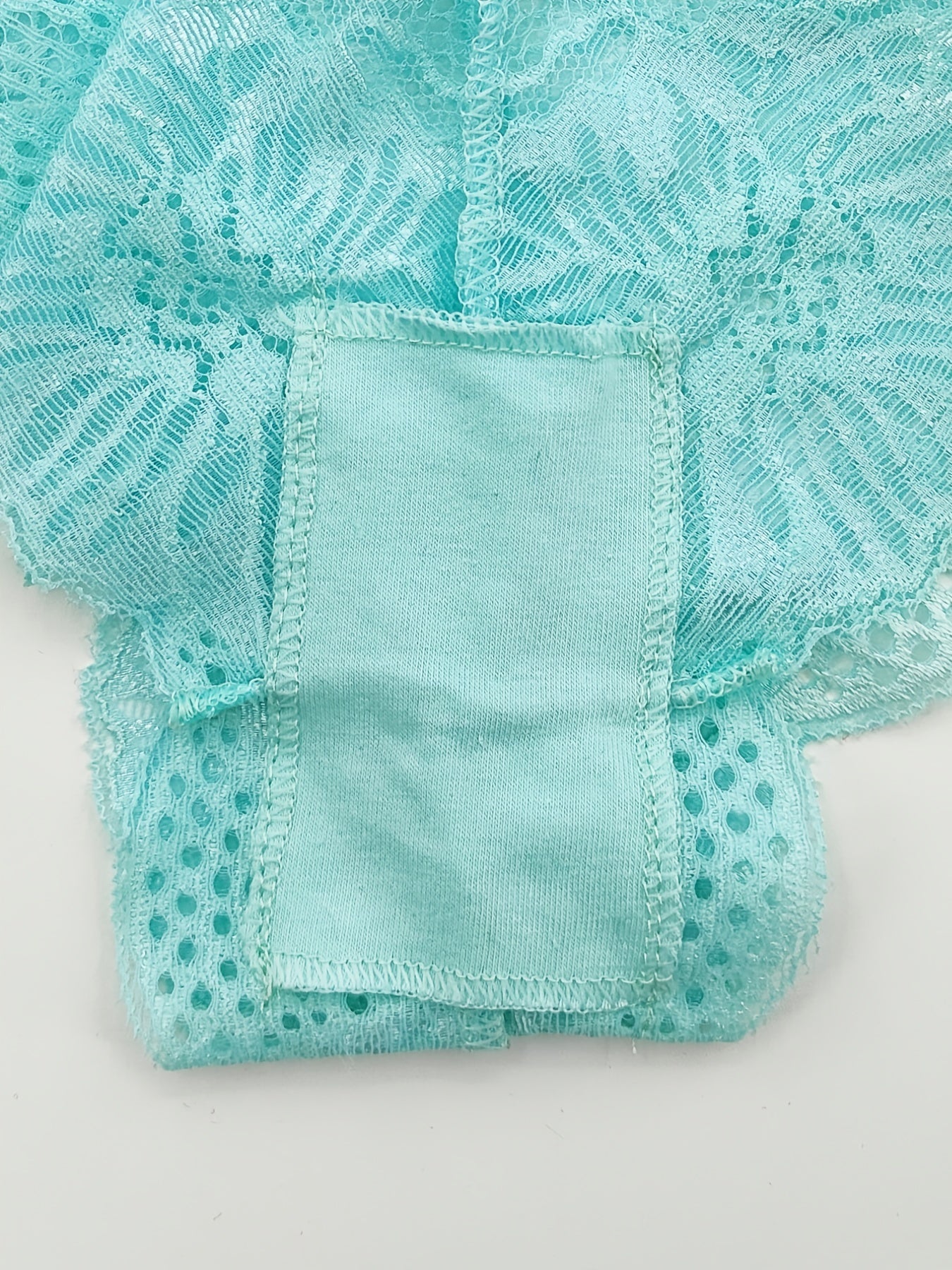 6pcs Jacquard Lace Bow Hipster Bikini Panties, Comfortable & Breathable Low Waist Briefs, Women's Lingerie & Underwear