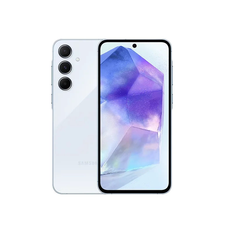 Samsung Galaxy A55 5G Smartphone Exynos 1480 50MP Camera 6.6" FHD+ Super AMOLED 120Hz Display 25W 5000mAh Battery Cellphone