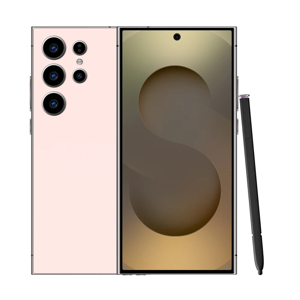 HOT 2025 nouveau S25 Ultra original intelligent 5G double carte double veille Android 14 système version mondiale batterie 8000mAh