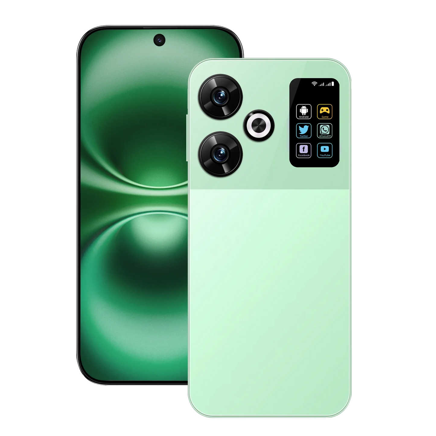 全新 i16 Pro Max 智慧型手機 7.3 吋 FHD+ 顯示器 驍龍 8 Gen3 72MP+108MP 相機 8000mAh 16GB+1TB | 超高效能