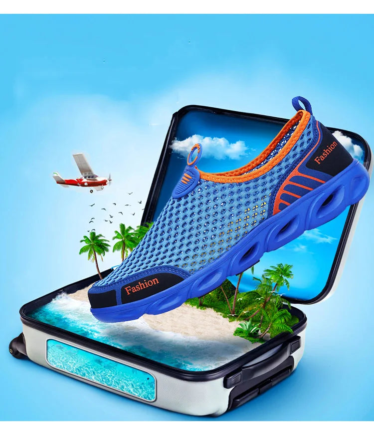 Summer women shoes Casual Shoes Slip-On Flats Female Breathable Zapatillas Water Sneakers  Shoes Woman zapatos de mujer