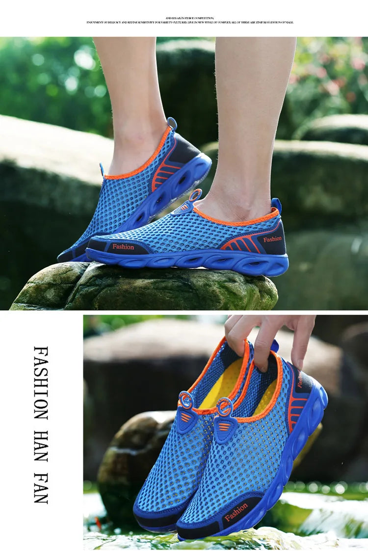Summer women shoes Casual Shoes Slip-On Flats Female Breathable Zapatillas Water Sneakers  Shoes Woman zapatos de mujer