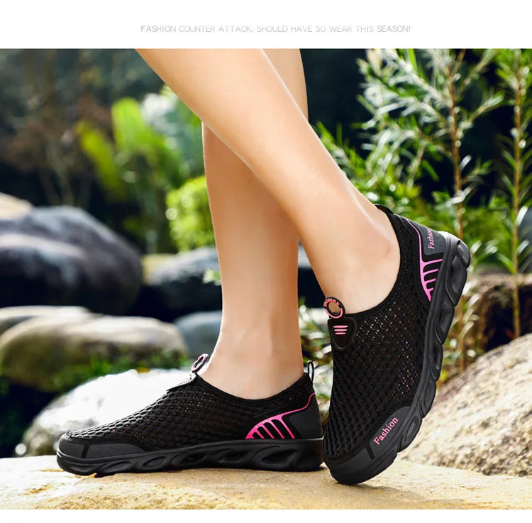 Summer women shoes Casual Shoes Slip-On Flats Female Breathable Zapatillas Water Sneakers  Shoes Woman zapatos de mujer