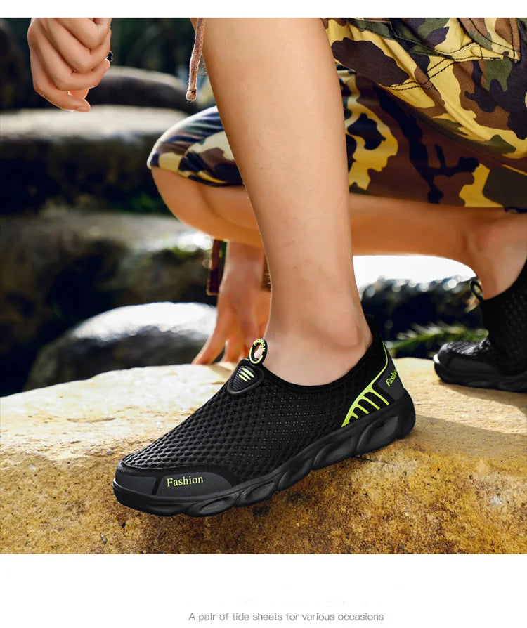 Summer women shoes Casual Shoes Slip-On Flats Female Breathable Zapatillas Water Sneakers  Shoes Woman zapatos de mujer