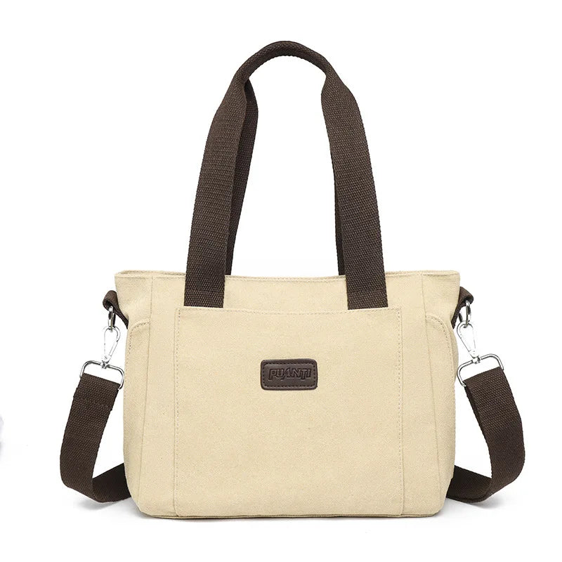 Women Handbags Ladies Canvas Shopping Tote Bag Clutch Female Crossbody Bags