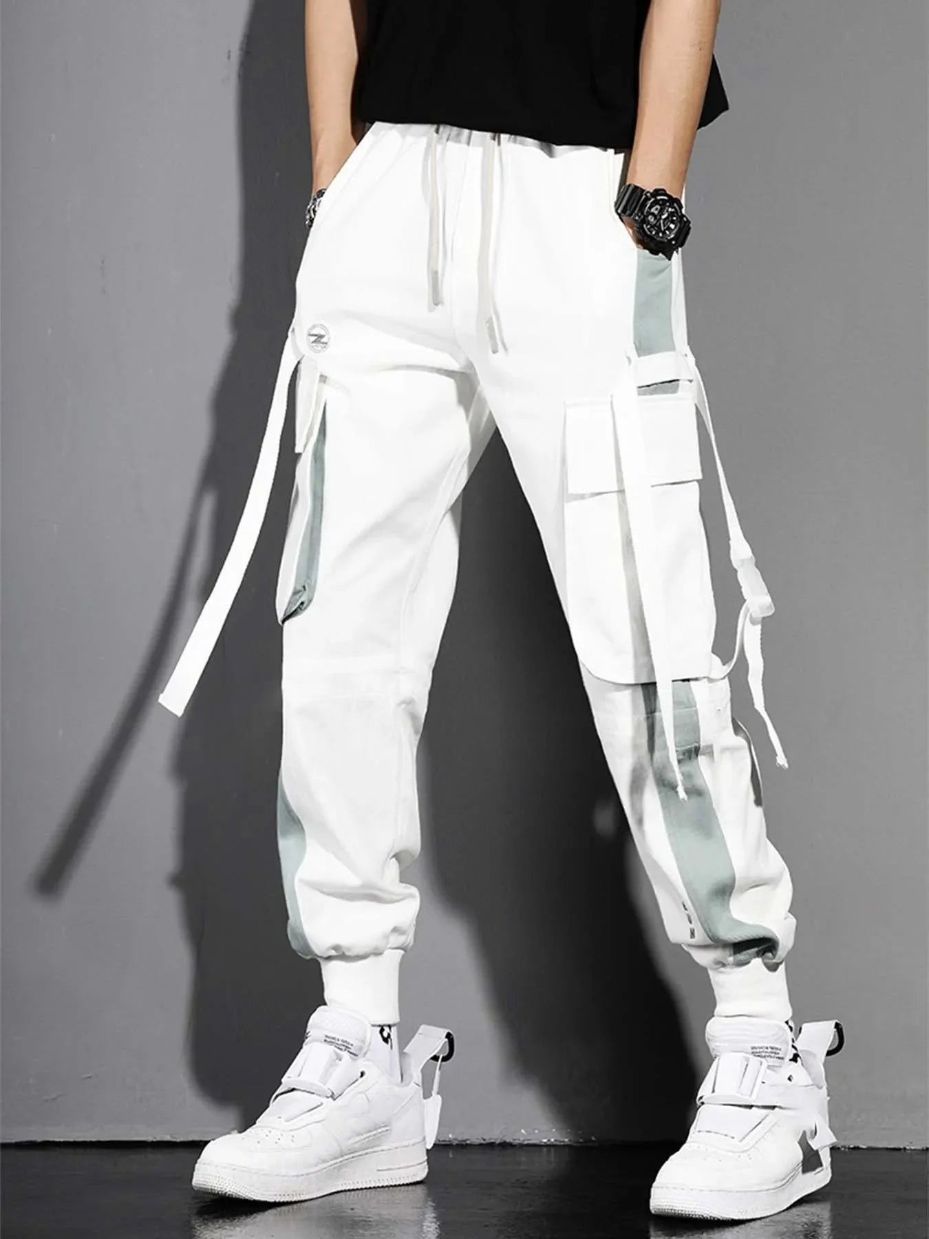 男士夏季薄款短袖休閒褲運動套裝寬鬆半袖T卹一件套中國大陸產