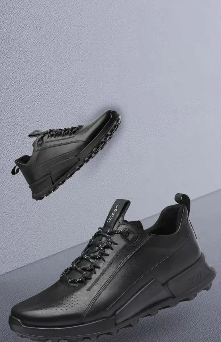 Men's Sneakers Casual Sports Shoes for Men Lightweight Leather Breathable Shoes Mens Flat White Shoes Zapatillas Hombre