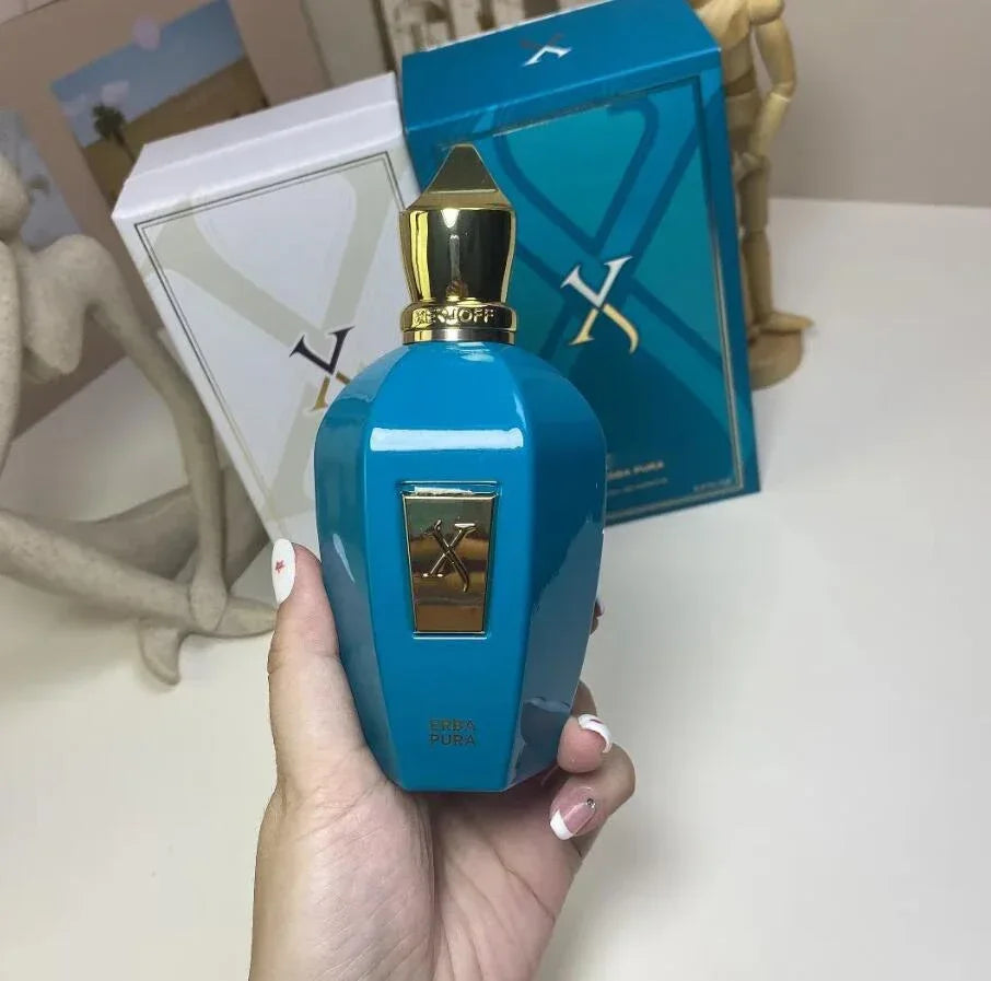設計師玻璃瓶 ALEXANDRIA Erba Pura Soprano 女士男士噴霧 EDP 100 毫升身體噴霧 3.4 液體盎司持久留香