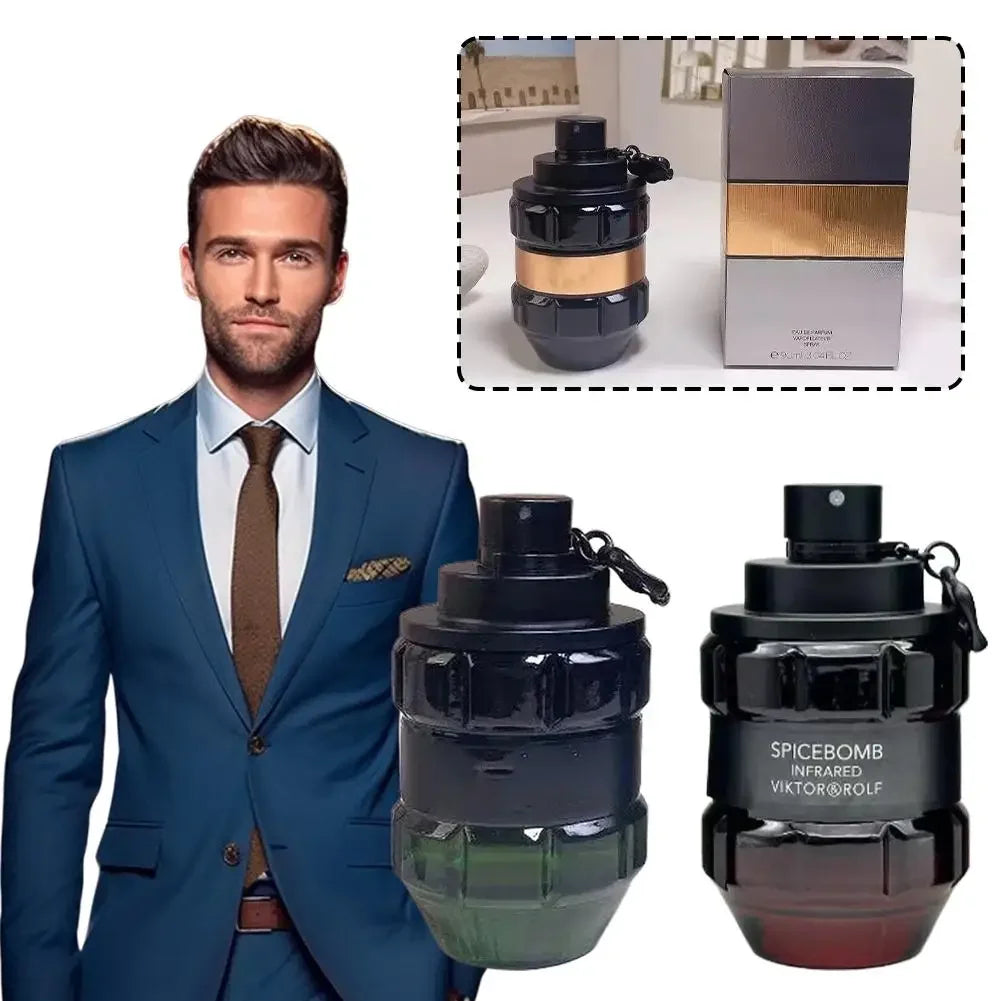 90ml Passion Bomb 男士香水 引發魅力熱潮 爆炸性 Viktor Rolf Passion Bomb 持久男士香氛