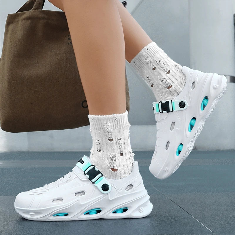 Men's Outdoor Sandals Sport Slippers Beach Slides Breathable Non-slip Clogs Men Casual Garden Shoes Hiking Men Outdoor Sandals