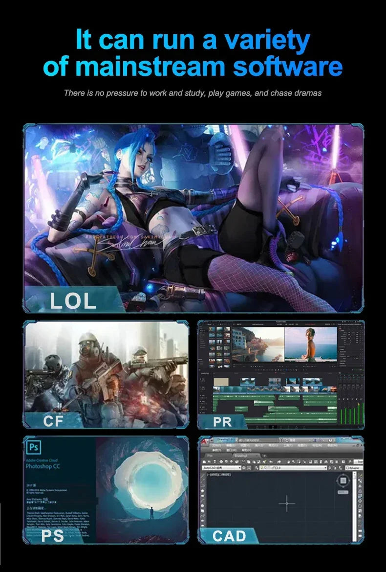 2025 New Laptop Computer Windows 11 32GB RAM 2TB SSD Intel Core i7 6500U 1920*1080 Resolution Laptop 15.6" Office Study Computer