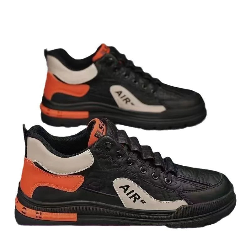 2025 New Shoes for Men Comfortable Lace Up Flat Men's Casual Shoes Outdoor Men's Sneakers Fashion Sport Vulcanized Shoes Male