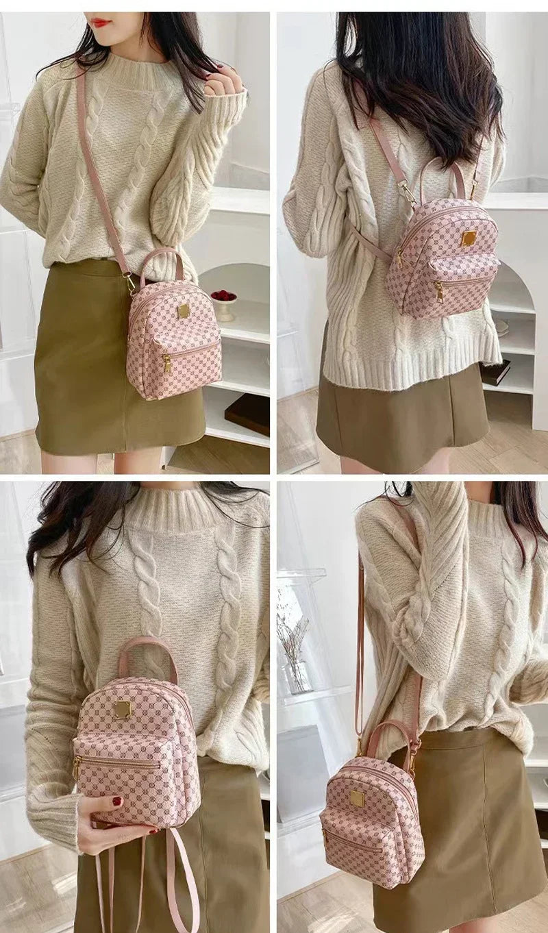 Women Student Backpack Fashion School Bags Female Daily Shopping Girl Backpacks Schoolbags designer backpack