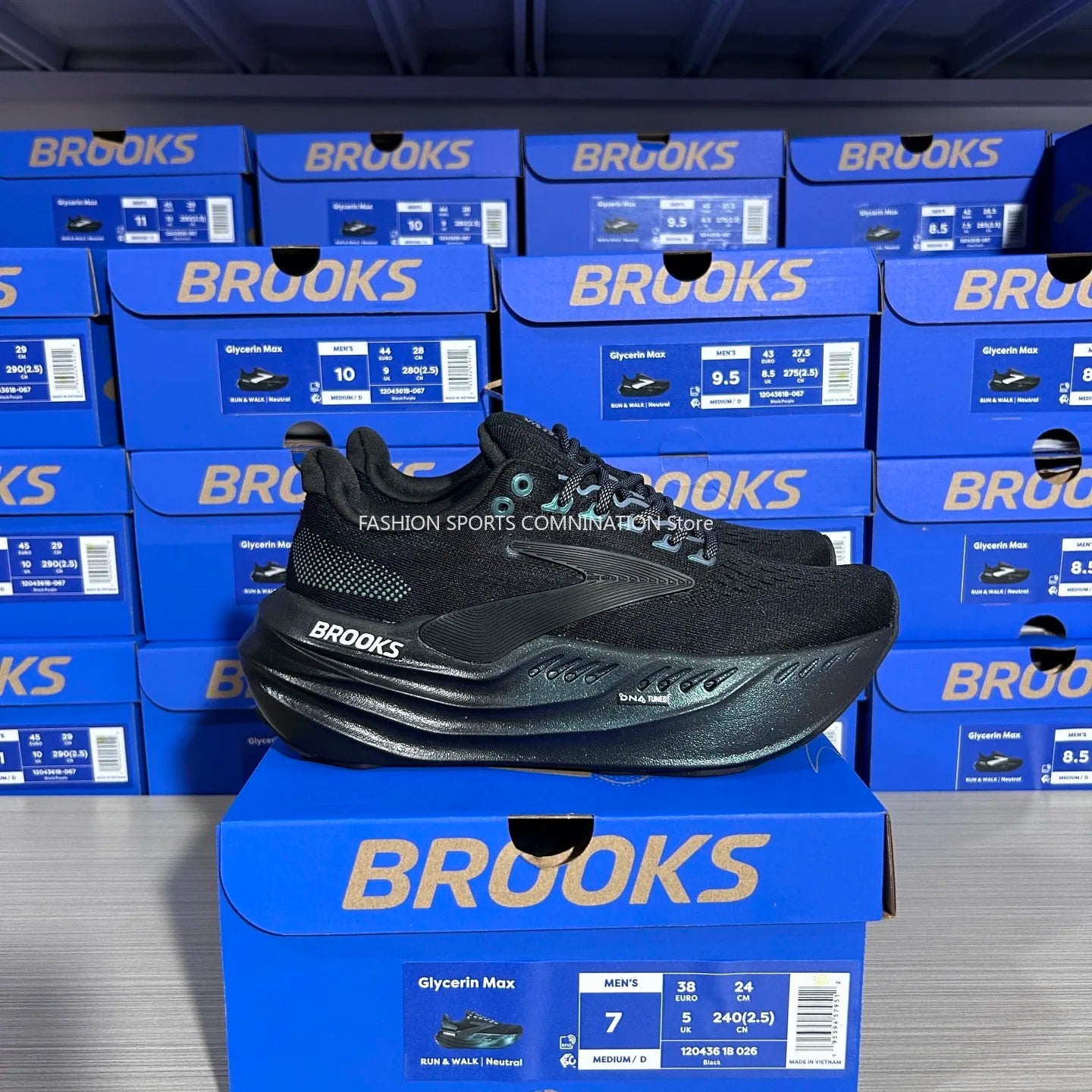Brooks Original Glycerin Max Men’s & Women’s Neutral Marathon Professional Running & Walking Shoe Casual Sneakers 1104471D026