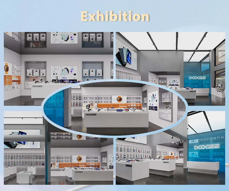 Doogee S200 X 5g Rugged Phone 12+512Gb Smartphone 6.72” Fhd+120Hz Ips Screen Dimensity 7050 10100Mah Battery Ai Mobilephones