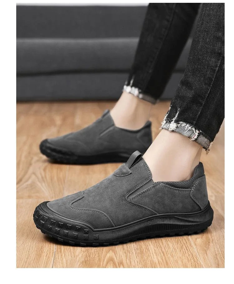 2025 Men's Loafer Shoes, Breathable Comfy Non-slip Slip On Shoes, Men's Walking Shoes, Spring And SummeFashionable Men's Shoes