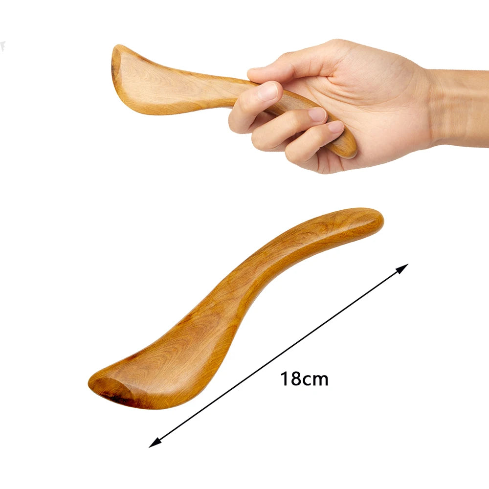Wood Therapy Massager Anti-Cellulite Gua Sha Tool Deep Tissue Relax Massager for Body Face Lifting Maderoterapia Roller