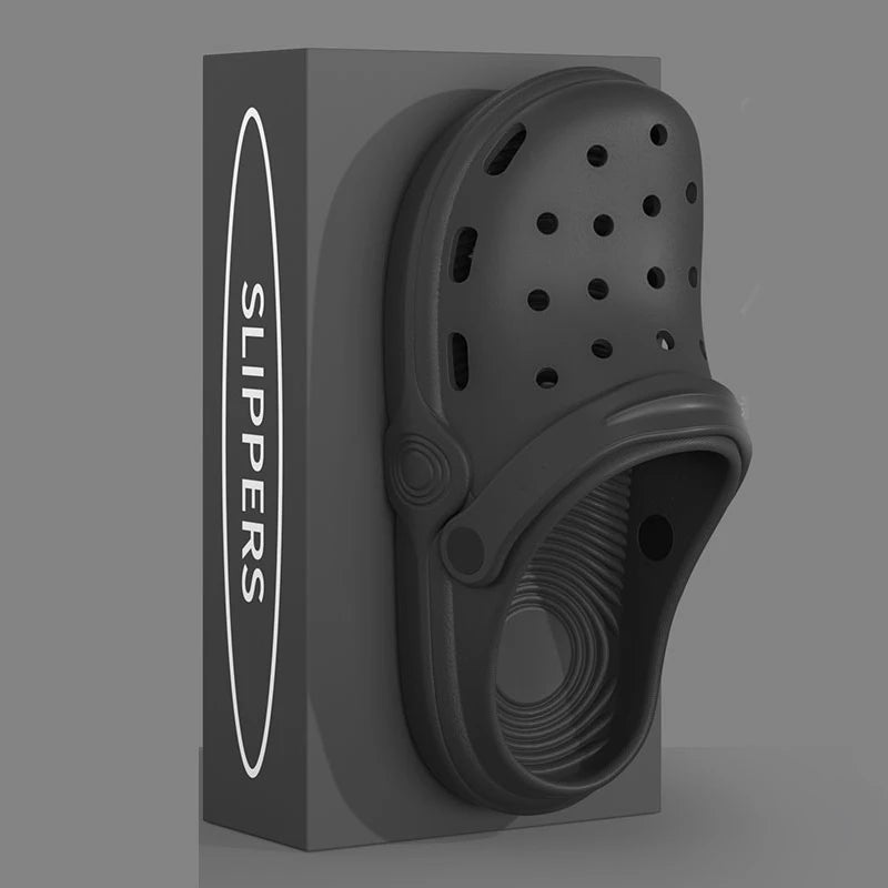 Dongdong Shoes Women's New Trendy Summer Thick Sole Increase Anti Slip Fashion Work Beach Baotou Slippery Sandals