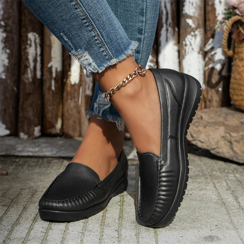 New Summer Style Fashionable, Comfortable, Thick, Wear-resistant and Elegant Bottom One-step Women's Shoes Heightening