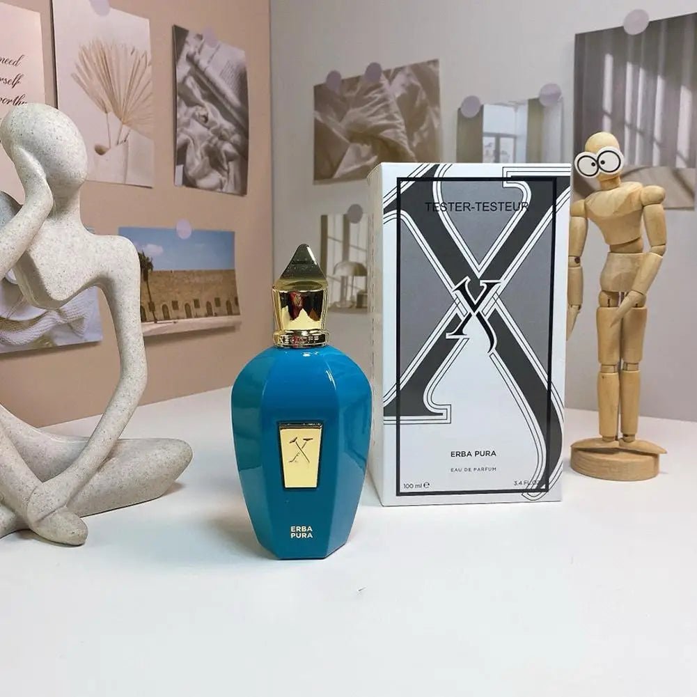 全新設計師玻璃瓶 ALEXANDRIA Erba Pura Soprano 女士男士噴霧 EDP 100 毫升身體噴霧 3.4 液體盎司持久留香