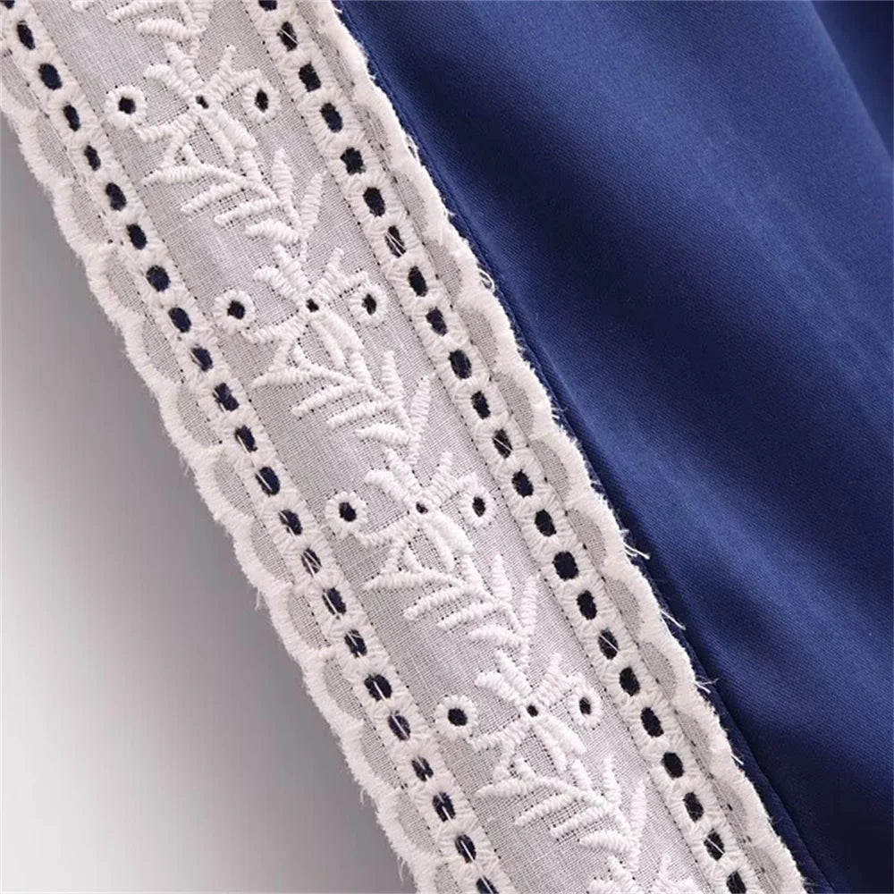 UNIZERA Women's Pants Set with Side Striped Jacket Elastic Waist Pants Spring Style New Pants Set