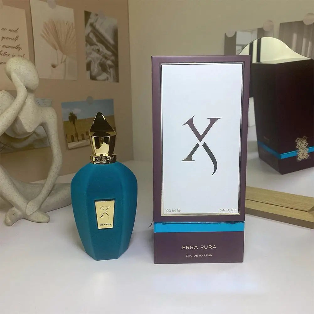 全新設計師玻璃瓶 ALEXANDRIA Erba Pura Soprano 女士男士噴霧 EDP 100 毫升身體噴霧 3.4 液體盎司持久留香