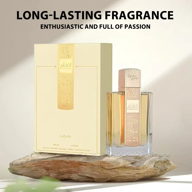 100ML Lattafa Angham 淡香水持久留香原始阿拉伯香水 Lattafa 最新男士女士香水