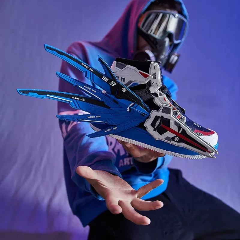 Shoes For Men Women's Anime Sneakers 2024 Winter Fashion Male Casual Tenis Woman Trainers Race Shoes Boots Plus Size 36~46