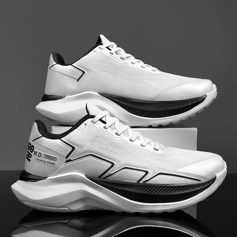 Running Shoes 2025 New White Sports Shoes for Men Man Sneakers Fashion Men Footwear Outdoor Non-slip Gym Wear Resistant Marathon