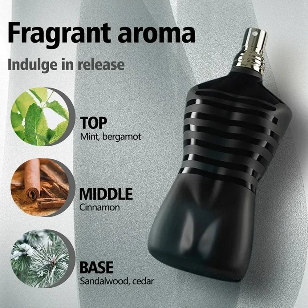 100/125ml 熱門品牌男士香水魅力古龍水原裝香水性感費洛蒙吸引女性男士香水持久