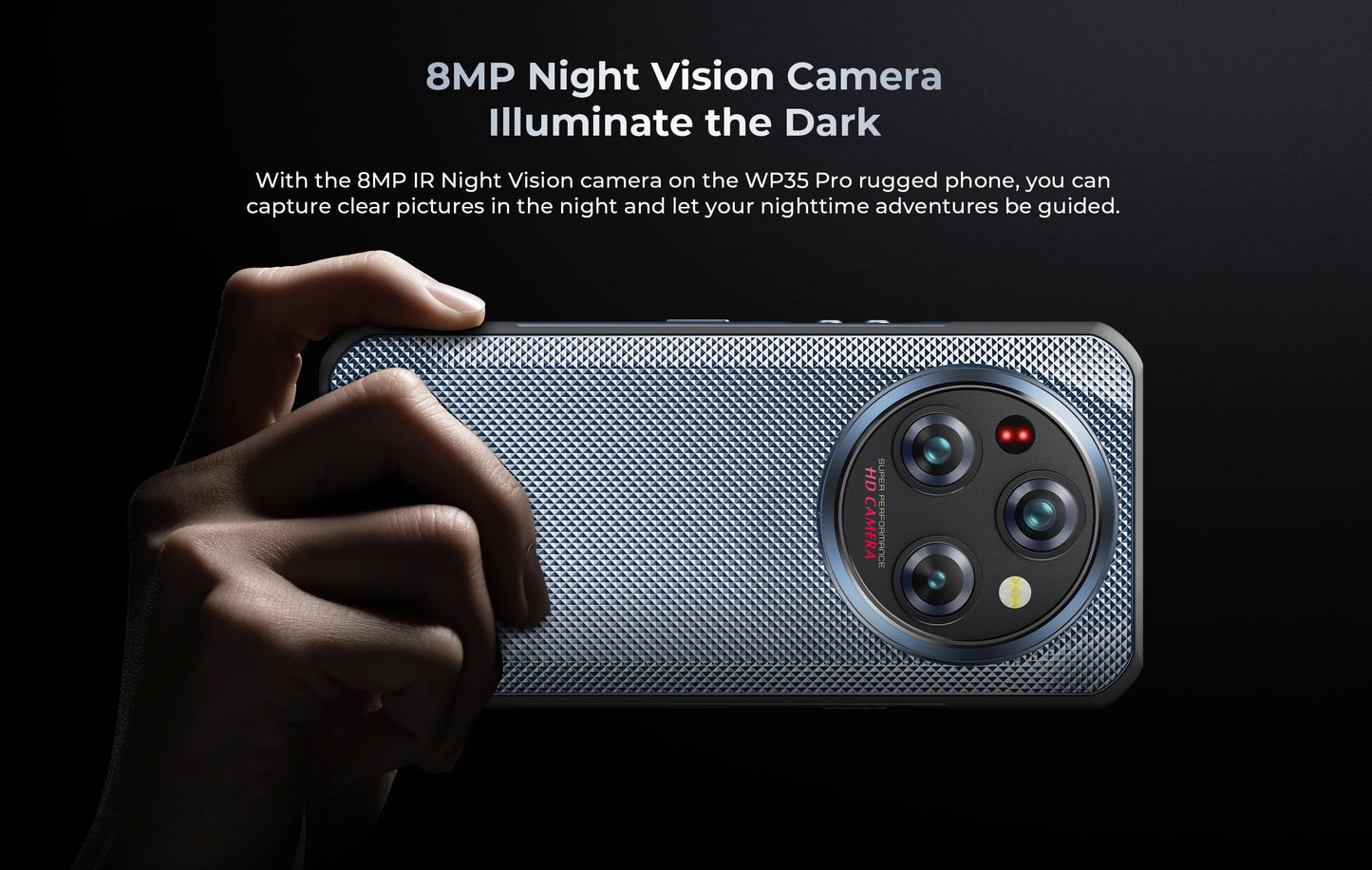 Oukitel WP35 Pro 11000mAh Rugged Smartphone 5G 11000mAh 36GB+512GB Andiron 14 64MP NFC Cell Phone