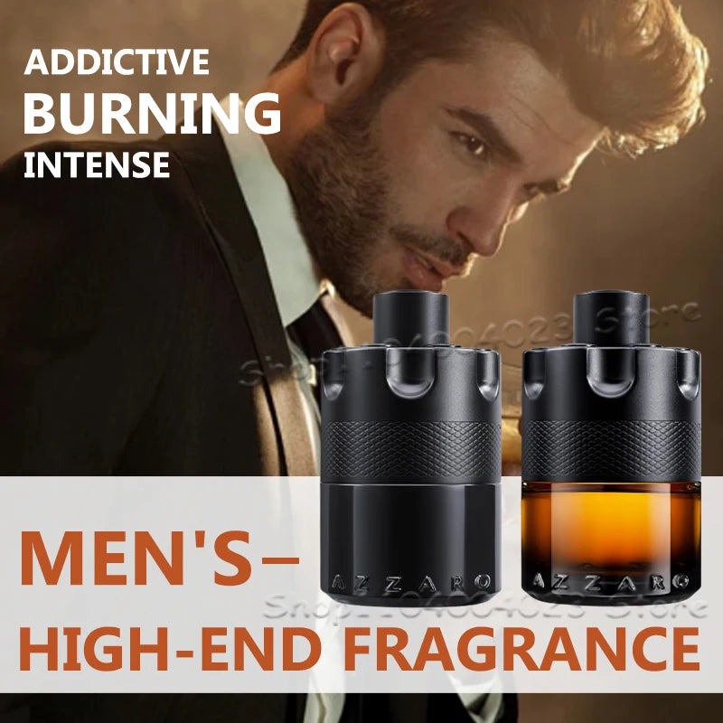 100ML Azzaro 最受歡迎香水 濃香男士古龍水 辛辣誘人香氛 男士奢華香水 吸引女士香水