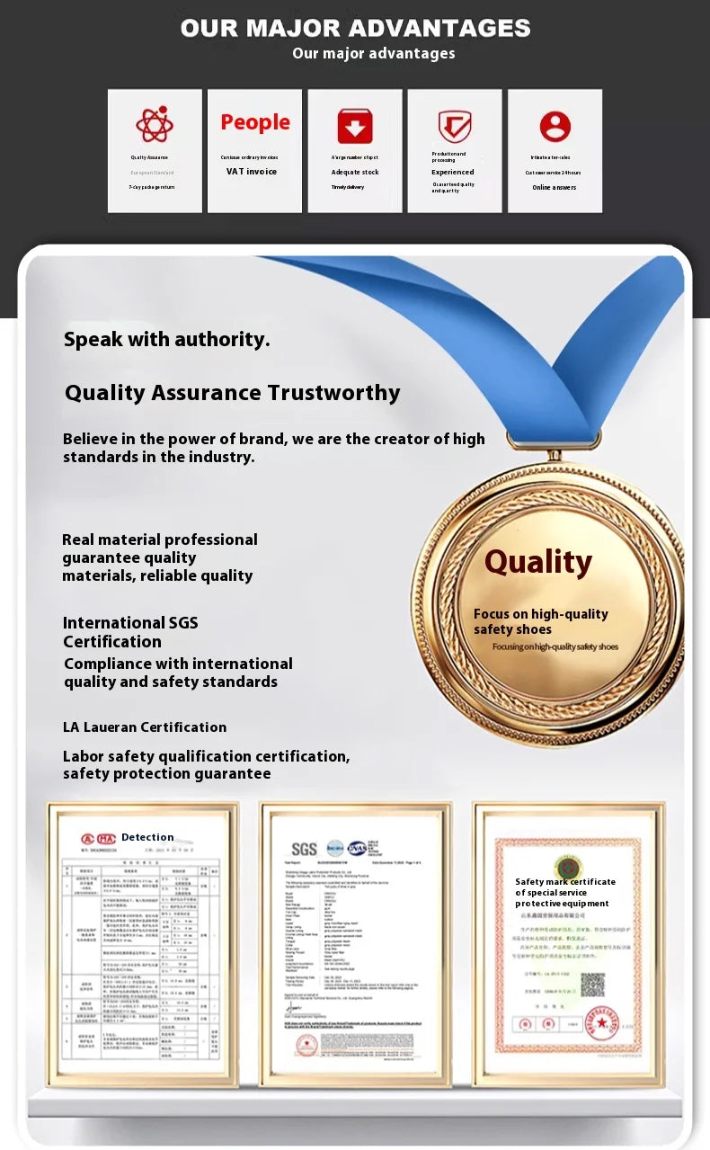 Outdoors Desert Boots Steel Toe Shoes Work Boots Indestructible Shoes Protective Boots Safety Shoes Combat Boots Puncture-Proof