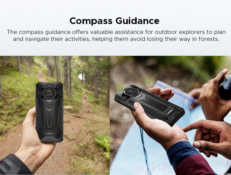 World Premiere DOOGEE S200 Plus 5G AI Rugged Phone Dimensity 7300 1.32" Rear Display 12+512GB 6.72'' 10100mAh Battery Smartphone