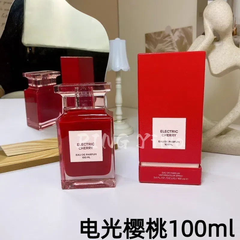 Original brand perfume for men and women, 100ml, wood, rose, cherry, floral perfume long-lasting, Eau de Parfum, Cologne perfume