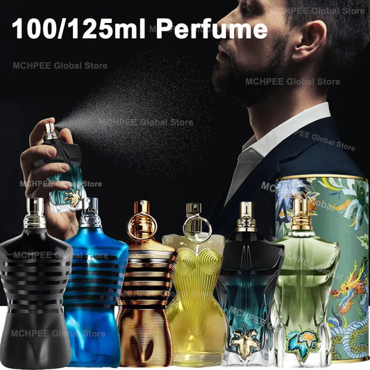 100/125ml 熱門品牌男士香水魅力古龍水原裝香水性感費洛蒙吸引女性男士香水持久