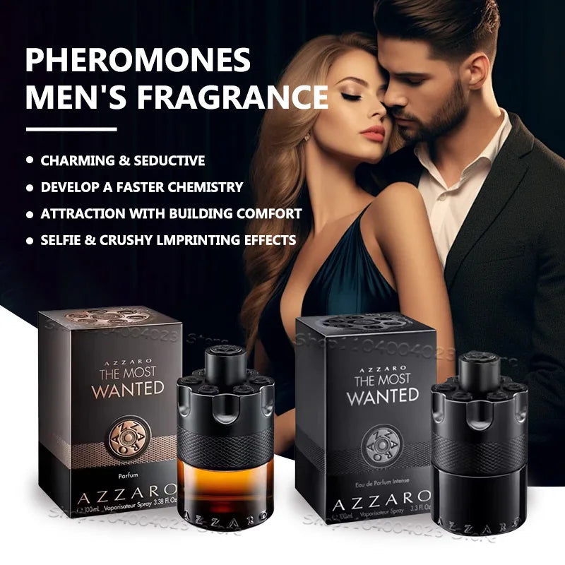 100ML Azzaro 最受歡迎香水 濃香男士古龍水 辛辣誘人香氛 男士奢華香水 吸引女士香水