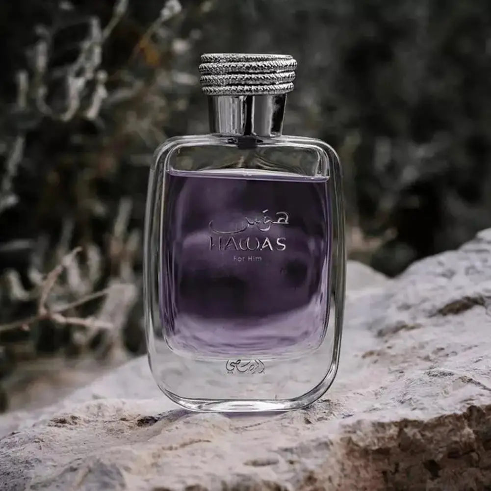 高端100ML Hawas男士香水原廠100ML持久紳士高品質淡香水男用噴霧瓶古龍水