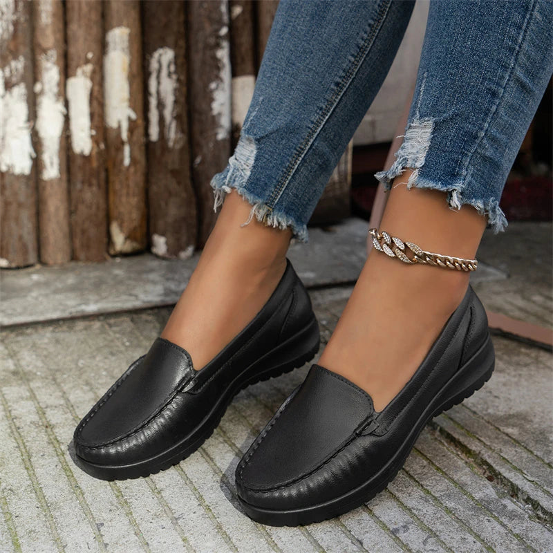 New Summer Style Fashionable, Comfortable, Thick, Wear-resistant and Elegant Bottom One-step Women's Shoes Heightening