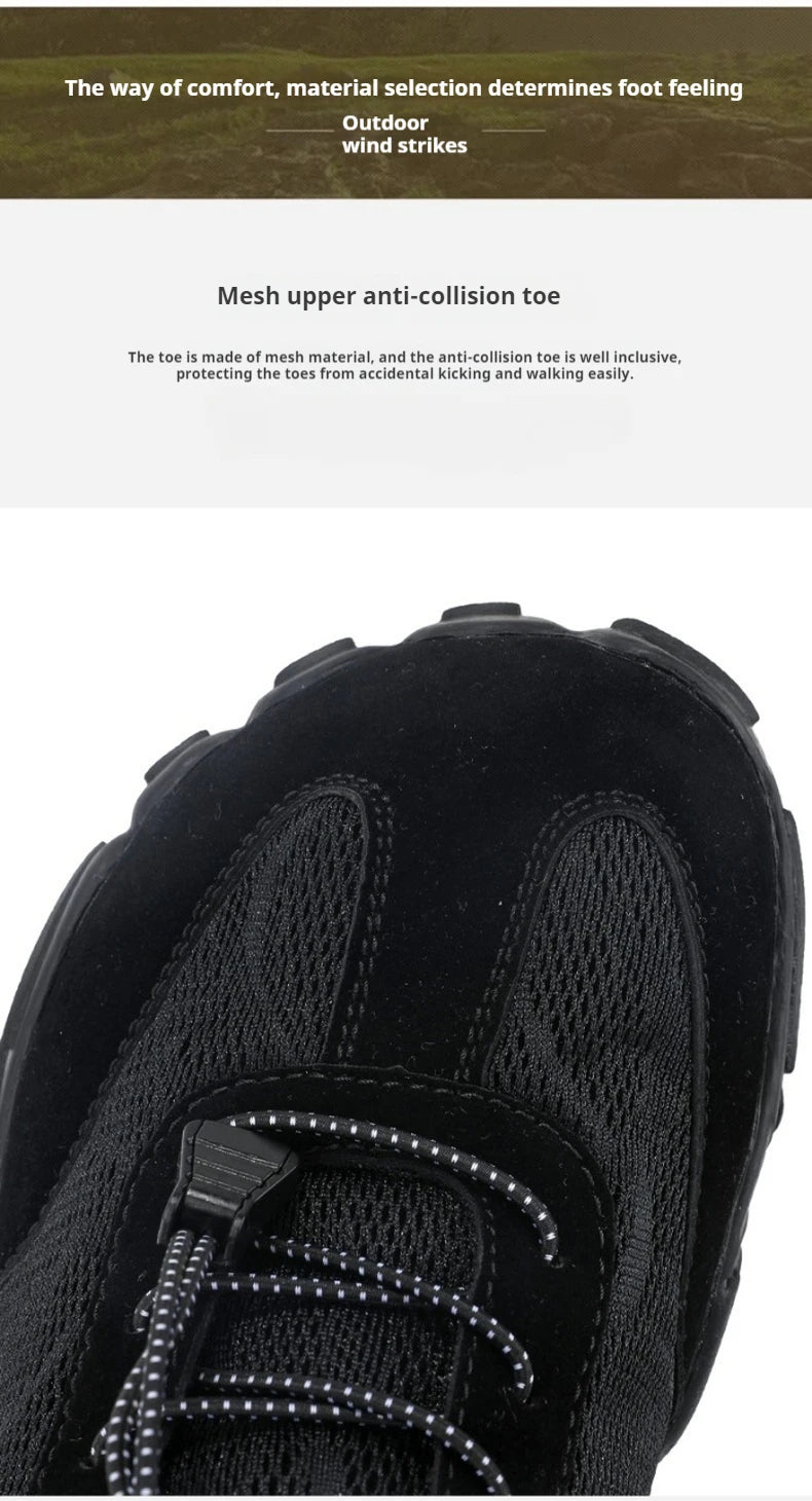 Wide Fit Sneakers for Men and Women Zero Drop Barefoot Shoes with Elastic Band for Beach Hiking and Daily Wear