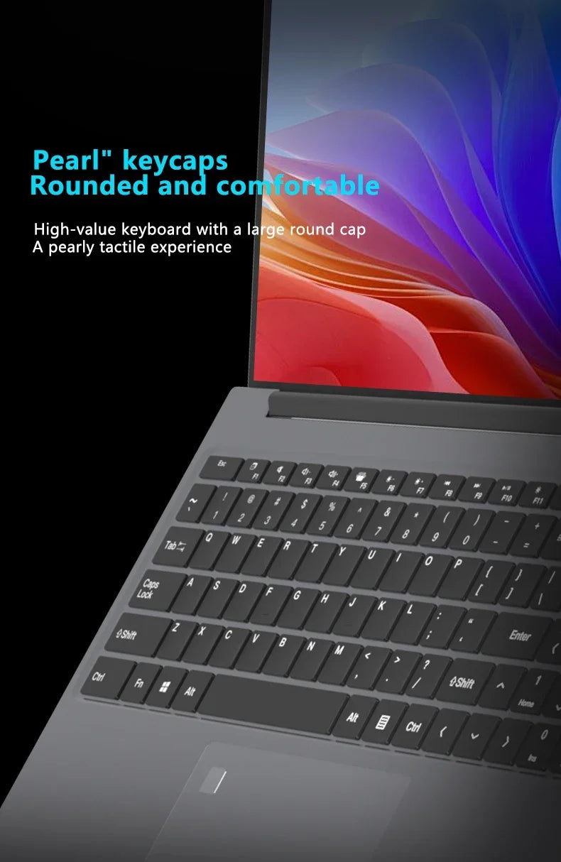 2025 New Laptop Computer Windows 11 32GB RAM 2TB SSD Intel Core i7 6500U 1920*1080 Resolution Laptop 15.6" Office Study Computer