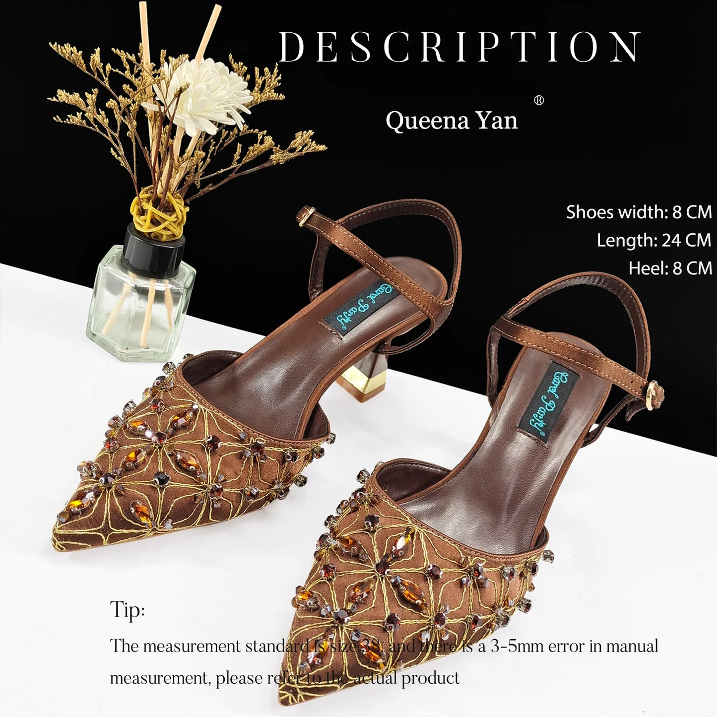 Festive Elegance:Spot Goods High Quality Women's Pumps Fashion Design For Nigeria Wedding Party Ladies Shoes