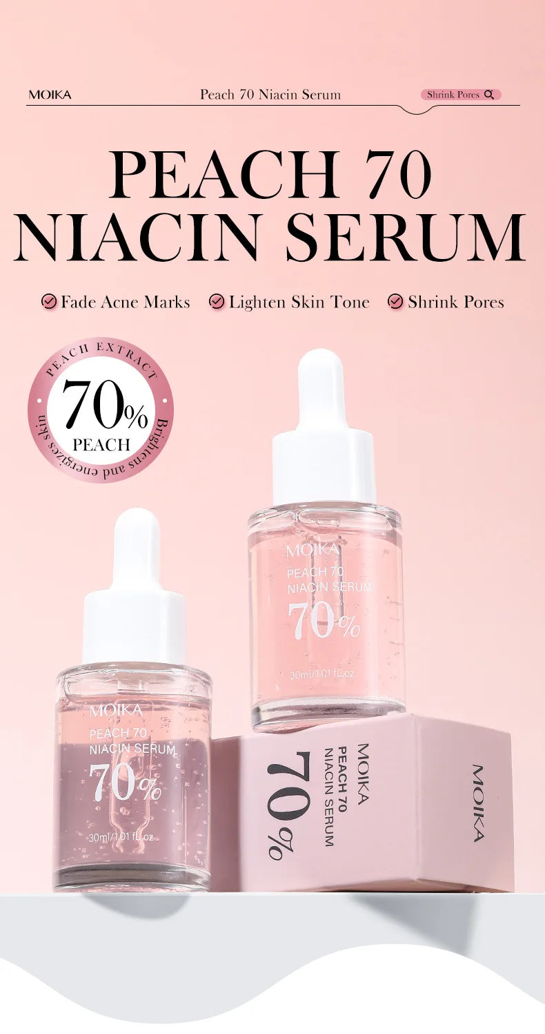Niacinamide Serum Dark Spot Remover Fade Acne Marks Hyperpigmentation Shrink Pores Even Skin Tone Moisturizing Korea Skin Care 3