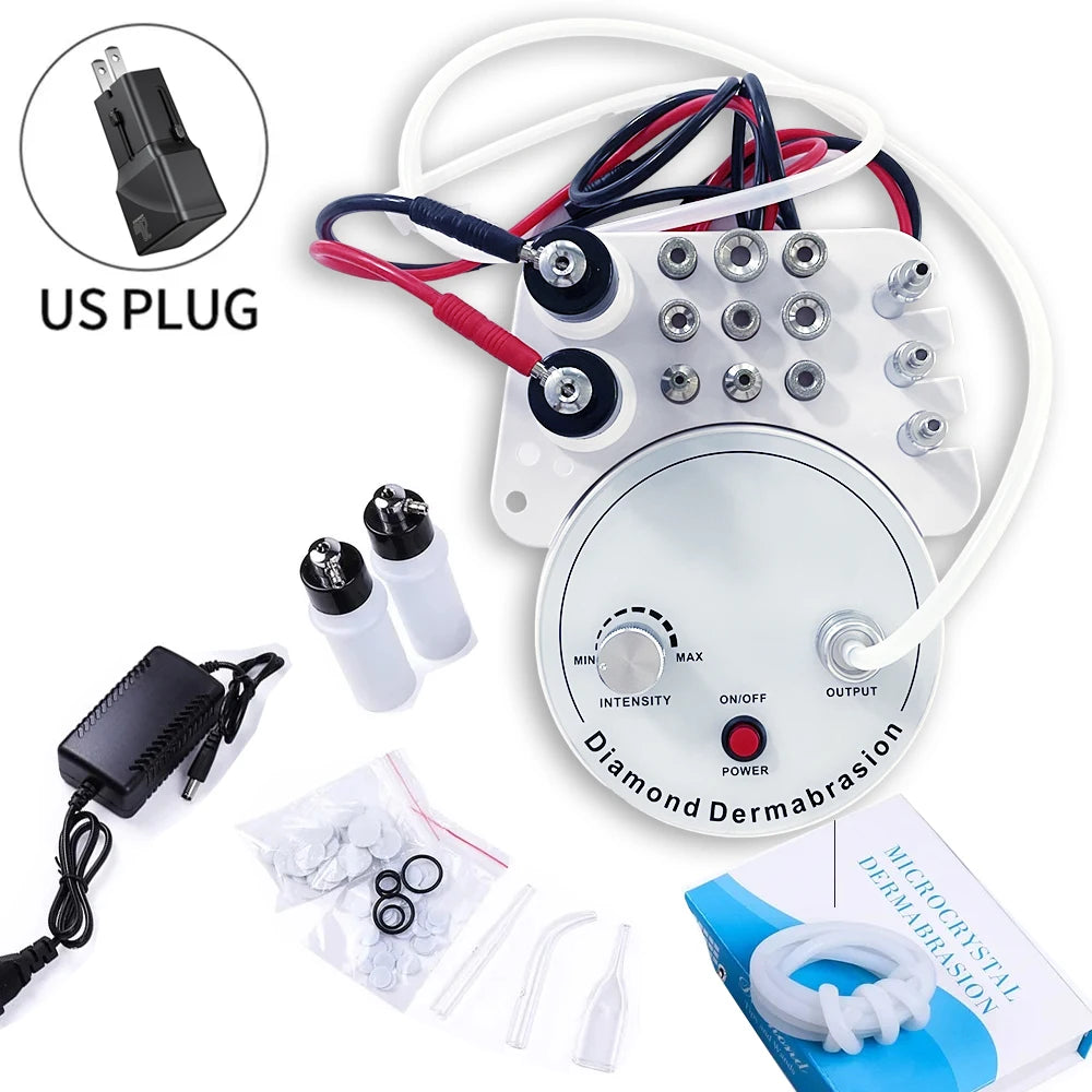 Combo Beauty Tool Set Diamond 3 In 1 Scar Microdermabrasion Dermabrasion Machine Water Spray Exfoliation Wrinkle Face Peeling