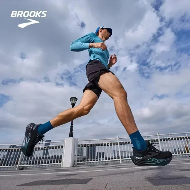 Brooks Glycerin Max Series Series of Fashionable Men's Running Shoes, Lightweight and Breathable Outdoor Casual Sports Shoes
