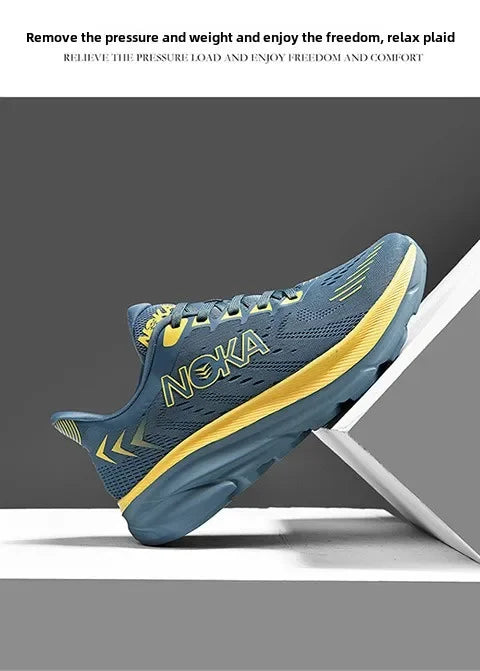 Running Shoes Carbon Board Speciality Marathon Men Sports Breathable Lightweight Women's Comfortable Athletic Nonskid Sneakers