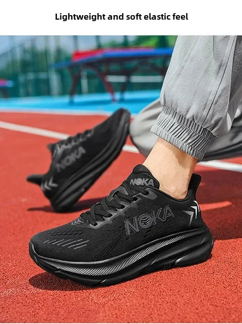 Running Shoes Carbon Board Speciality Marathon Men Sports Breathable Lightweight Women's Comfortable Athletic Nonskid Sneakers
