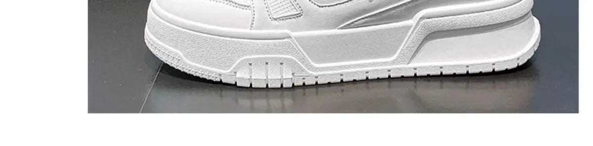 2025 Men's Thick Sole Increase New Breathable Student Casual Sports Shoes Non-slip Walking Walking Shoes Men's Vulcanized Shoes