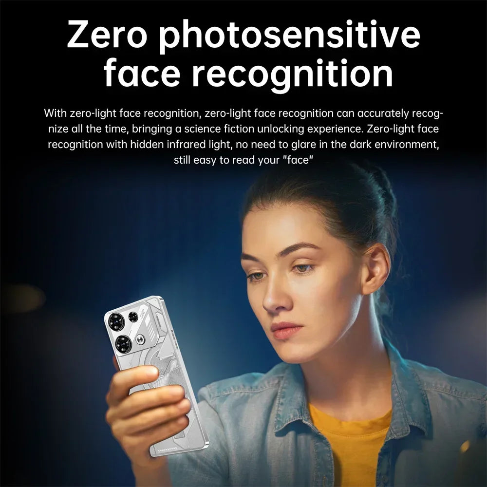 2025 GT10 Pro Original Smartphone 4G 5G 7.3HD 16G+1T Dual Sim Cellphones Android 13 Cell Phone 108MP 6800mAh Smart Mobile Phone