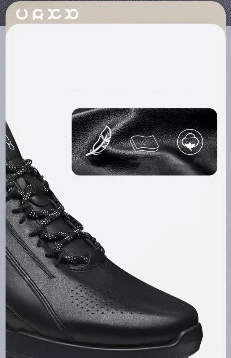 Men's Sneakers Casual Sports Shoes for Men Lightweight Leather Breathable Shoes Mens Flat White Shoes Zapatillas Hombre